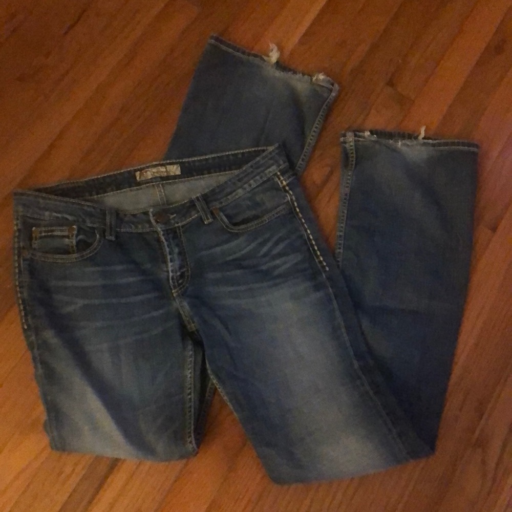 BEK jeans size 31 35 1/2 long